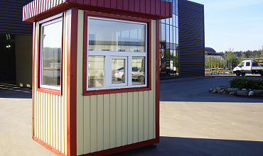 Пост охраны 1,6х1,6 м